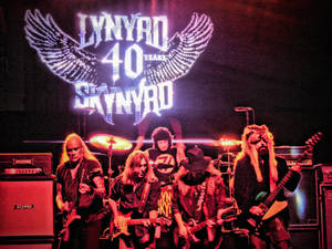 Lynyrd Skynyrd 40th Anniversary Performance Wallpaper