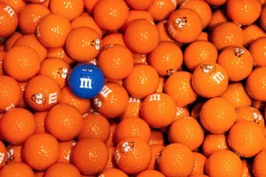 M And M, Golf, Balls, Bright Wallpaper