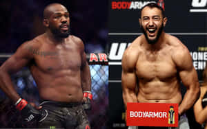 M M A Fighters Showcasing Physique Wallpaper