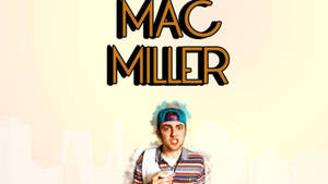 Mac Miller Yellow Wallpaper And Text Wallpaper