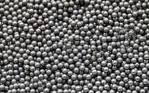 Macro Photography Of Small Lead Balls Wallpaper