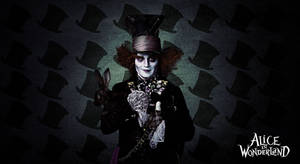 Mad Hatter Alice In Wonderland 2010 Wallpaper