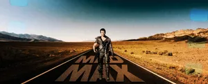 Mad_ Max_ Desert_ Road_ Warrior Wallpaper