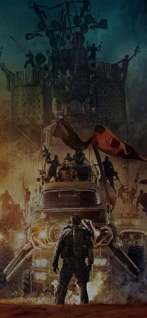 Mad Max Fury Road Action Scene Wallpaper