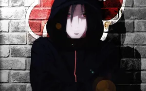 Madara Uchiha Black Hood Wallpaper