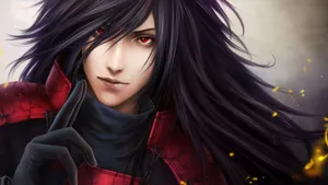 Madara Uchiha Portrait Art Wallpaper