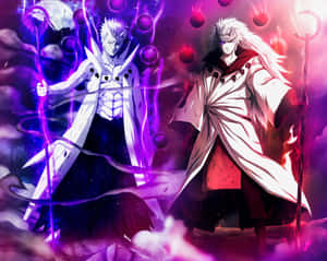 Madara Uchiha, The Legendary Shinobi Of The Naruto Series Wallpaper