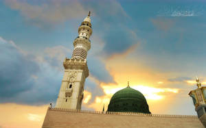 Madina Sharif Reaching Heaven Wallpaper