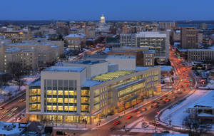 Madison Looks Stunning At Night Wallpaper