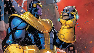Madman Thanos Hd Cartoon Art Wallpaper