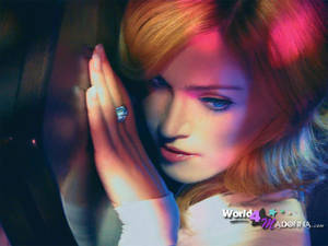 Madonna With A Shiny Ring Wallpaper