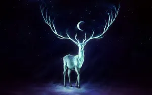 Magical Deer Harry Potter Patronus Wallpaper