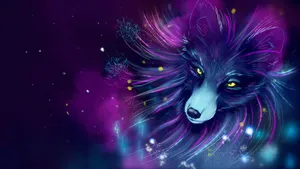Magical Fox Wallpaper