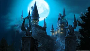 Magical Harry Potter Adventure This Halloween Wallpaper