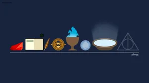 Magical Items Harry Potter Laptop Wallpaper