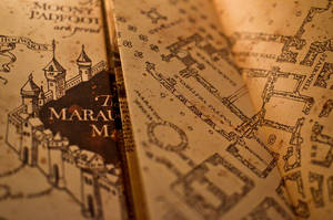 Magical Marauders Map Wallpaper
