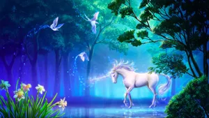 Magical Unicorn Wallpaper