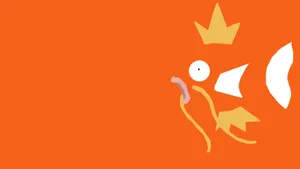 Magikarp Body Orange Wallpaper