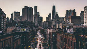 Magnificent Skyline Of New York City Wallpaper