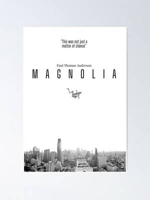 Magnolia Film Movie Poster Black And White Wallpaper