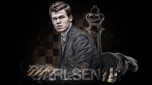 Magnus Carlsen Chess Aesthetic Wallpaper