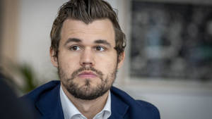 Magnus Carlsen With Beard Wallpaper