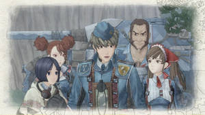 Main Protagonists Of Valkyria Chronicles Series Wallpaper