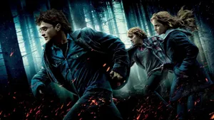 Main Stars Harry Potter Laptop Wallpaper