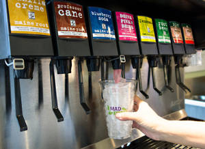 Maine Root Drinks Soda Fountain Machine Wallpaper