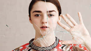 Maisie Williams Stunning Portrait Wallpaper