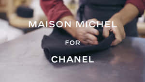 Maison Michel And Chanel Ad Wallpaper