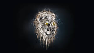 Majestic 3d Lion In Dynamic Artwork Wallpaper