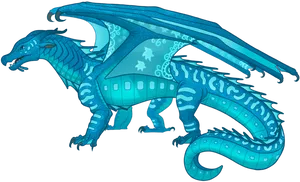 Majestic Dragon Ascending - Inspired By Wings Of Fire Wallpaper