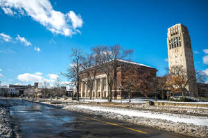 Majestic Hill Auditorium At The University Of Michigan-ann Arbor Wallpaper