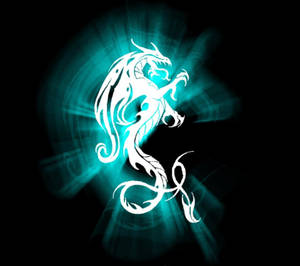 Majestic Light Dragon Unleashing Power Wallpaper