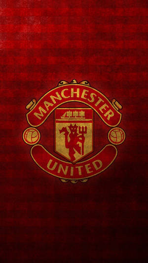 Majestic Manchester United Logo Wallpaper