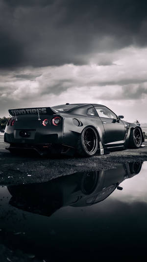 Majestic Nissan Gt-r Dominates In Forza Horizon 4 Racing Game Wallpaper