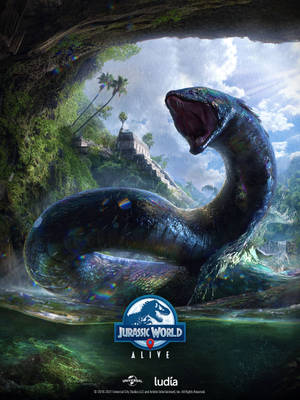 Majestic Sea Serpent In Jurassic World Dominion Wallpaper