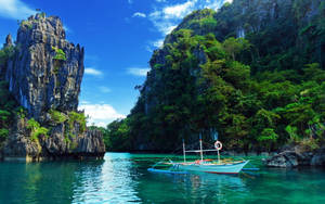 Majestic View Of El Nido, Palawan Wallpaper