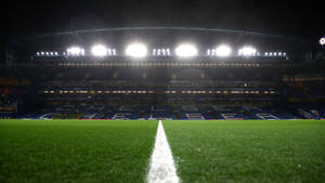 Majestic View Of Stamford Bridge Stadium Wallpaper