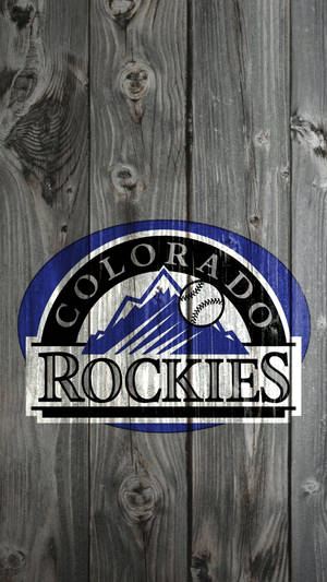 Majestic View Of The Wooden Grey Colorado Rockies Wallpaper
