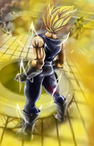 Majin Vegeta Speed Power Wallpaper