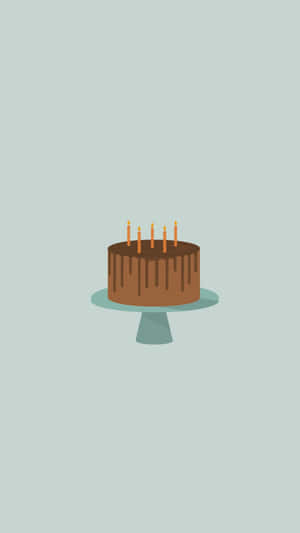 Make Every Moment Delicious With A Cake Iphone Wallpaper