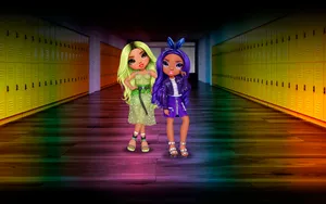 Makeup Artistry, Dress Up, And Storytelling Come Alive With Rainbow High Dolls! Wallpaper