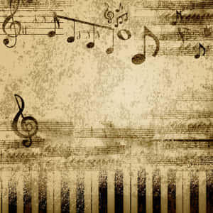 Making Music With Notes Wallpaper