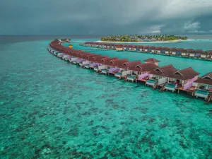 Maldives Beach Houses Wallpaper