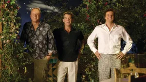 Mama Mia! Pierce Stellan And Colin Wallpaper
