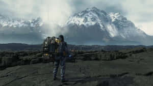 Man Back-view Death Stranding Pc Wallpaper