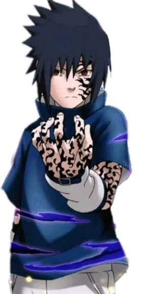 Man Of Revenge - The Powerful Sasuke Curse Wallpaper