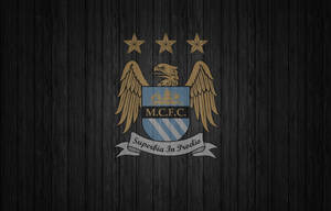 Manchester City 4k Eagle Shield Logo Wallpaper
